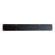 Stalen smalle Y tafelpoot 76 bij 4 cm en hoogte 72  cm zwart (4 x 4 cm)