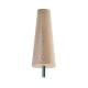 Meubelpoot  conisch 5,5 bij 5,5 cm en hoogte 12 cm  van massief hout (M8)