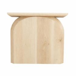 Wang met facet salon poot 44 bij 8cm hoogte 40 cm - 2 stuks