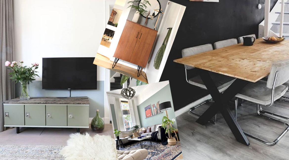 Inspiratie nodig? Bekijk de volgende voorbeelden van wat je allemaal met meubelpootjes kan!